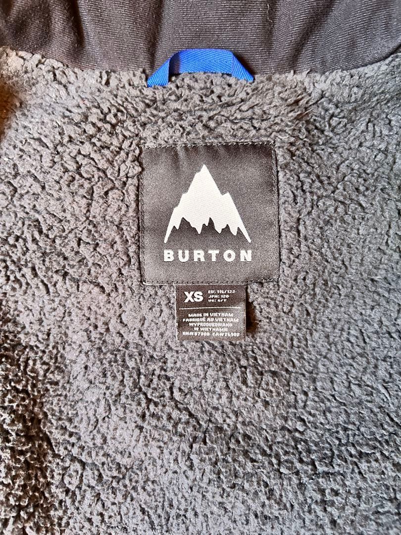 バートン　Burton　キッズ　スノーボードウェア　スノーウェア　XSサイズ