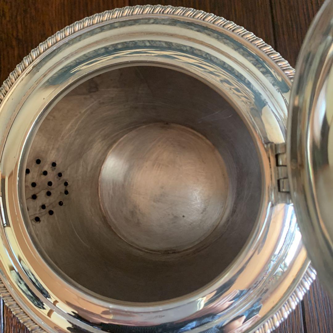 純銀　ティーセット　ティーポット　シルバー　イギリス　英国　1935年