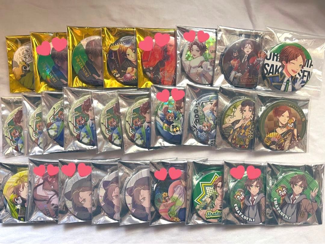 浦島坂田船 缶バッジ まとめ売り