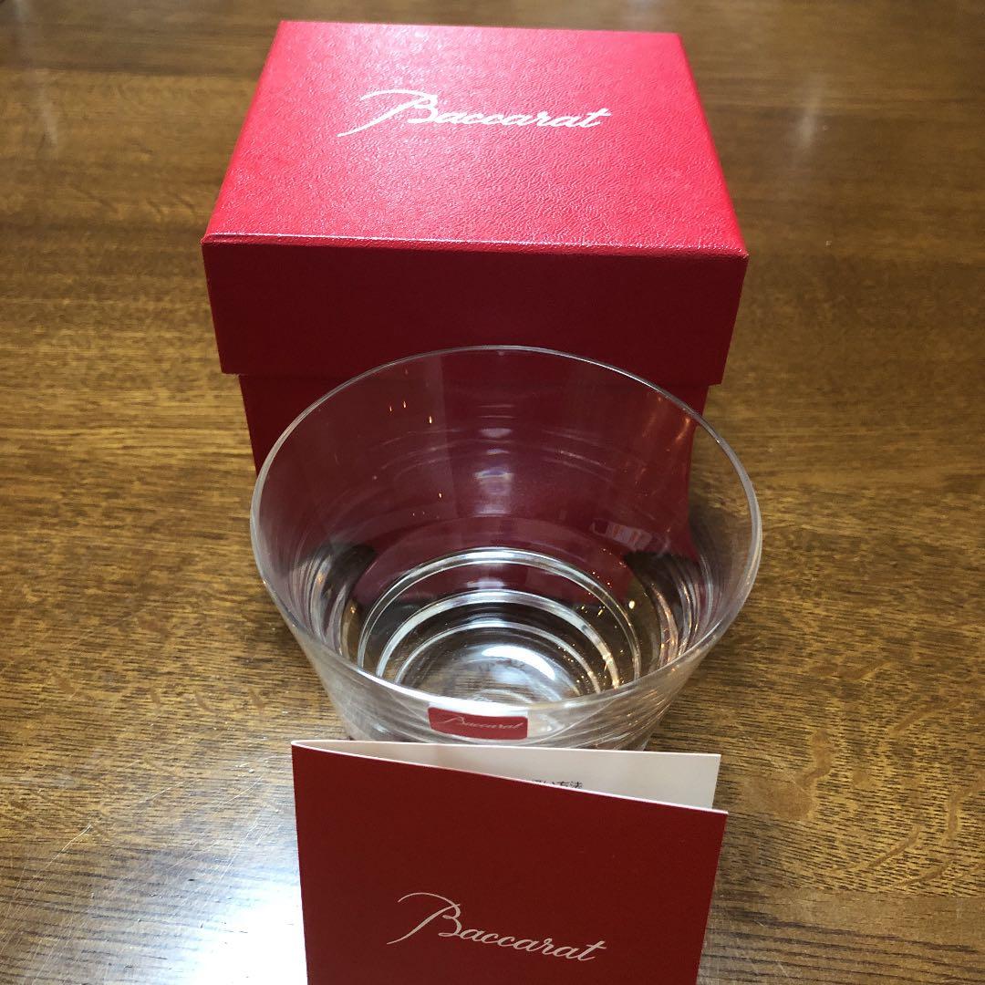 バカラ　ロックグラス　1個　専用箱付き