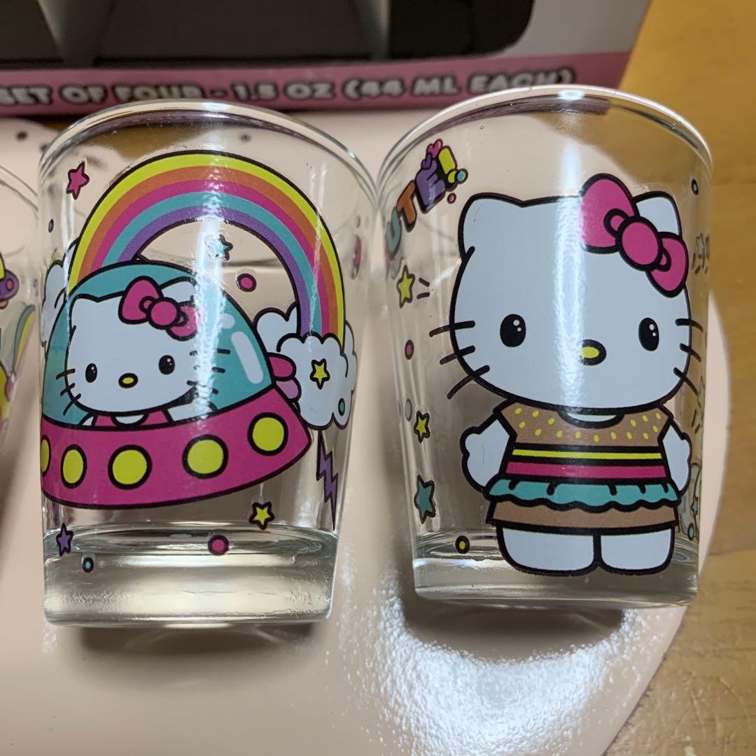 ハローキティ ショットグラス4点セット