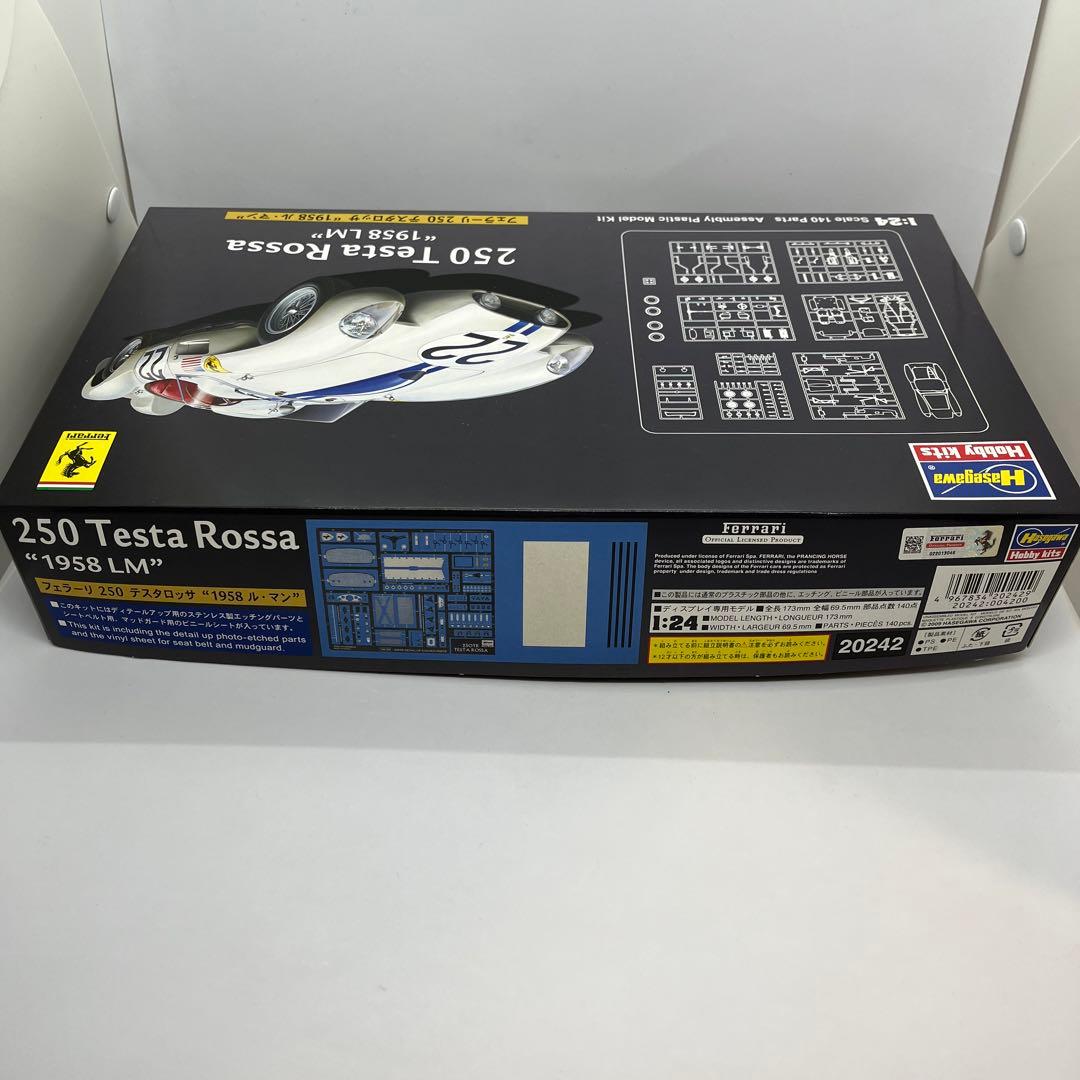 【未使用】ハセガワ 1/24 250 テスタロッサ 1958 LM ルマン