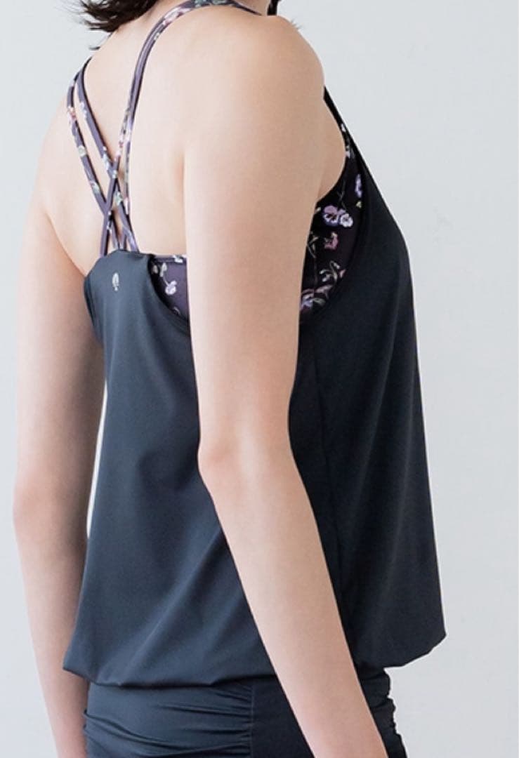 【SUKALA】スプリングフラワーカバーキャミソール　パンジー　M