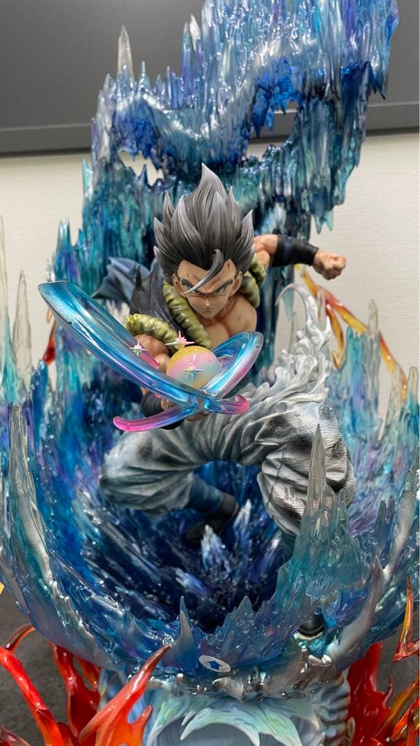 限定絶版ドラゴンボールゴジータガレージキットスタチュー1/6サイズシリアル付