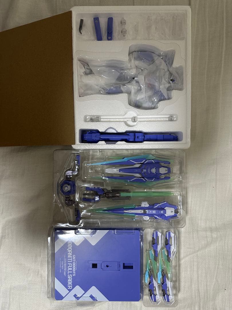 [開封品]L BUILD ダブルオークアンタフルセイバー