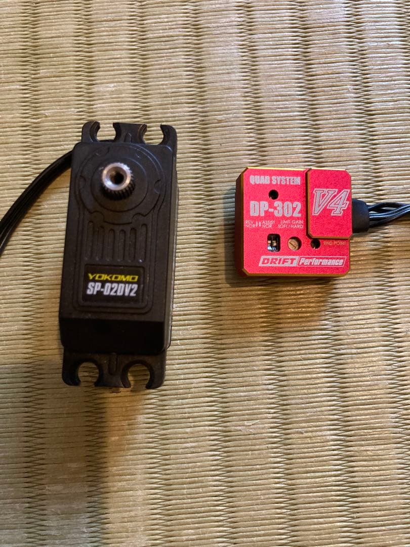 ヨコモ　V4 SP02D サーボ　ジャイロ　セット