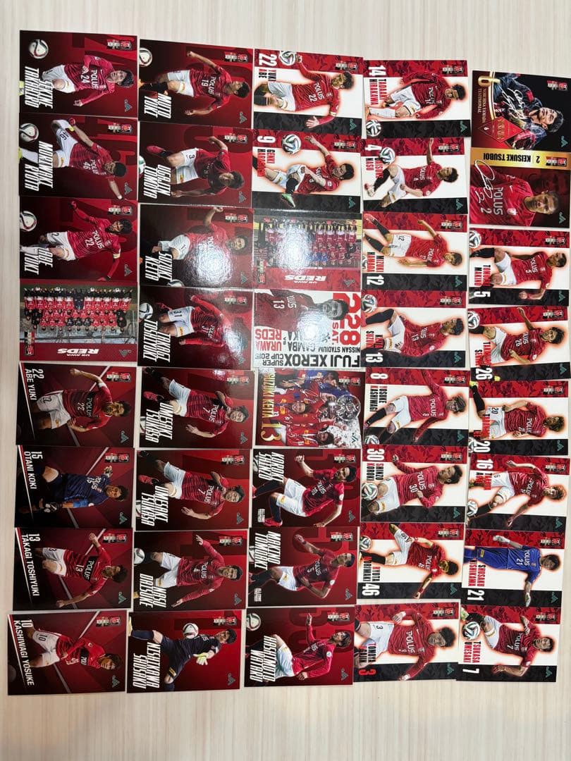 浦和レッズ　マッチデーカード　2009〜2024 187枚セット①