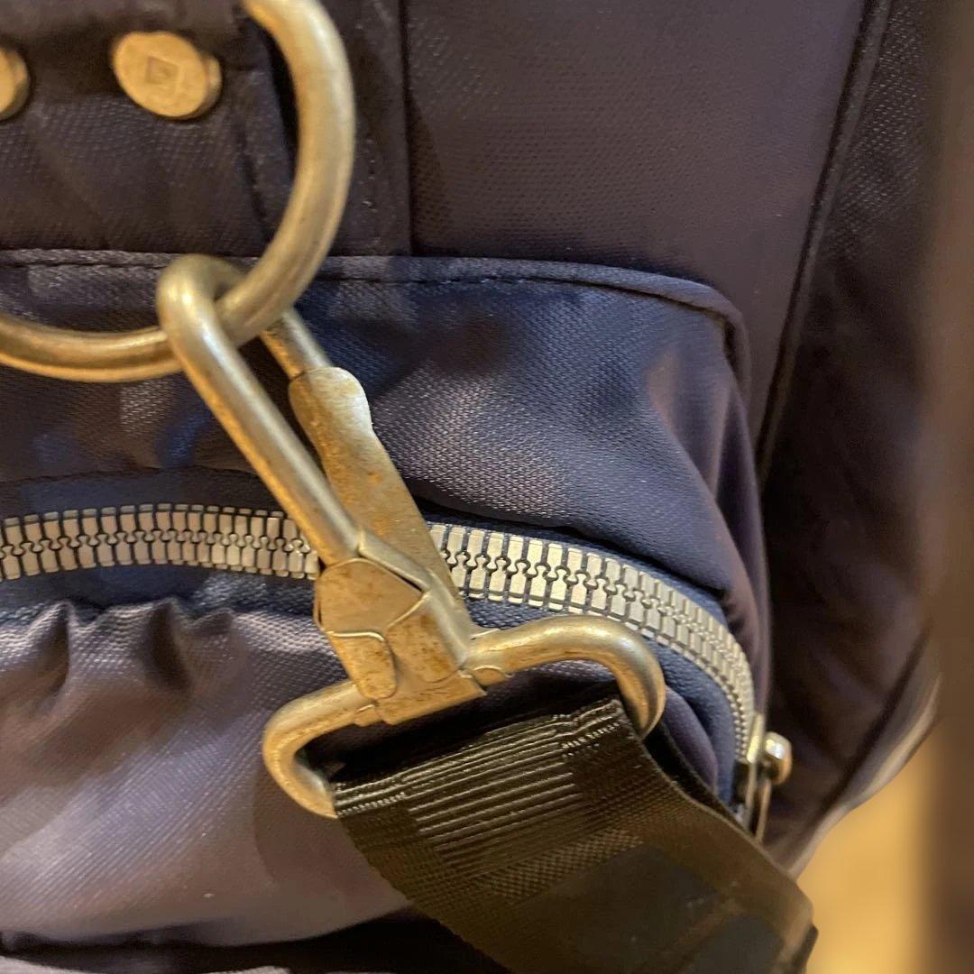 オノフ　ネイビー ナイロン キャディバッグ