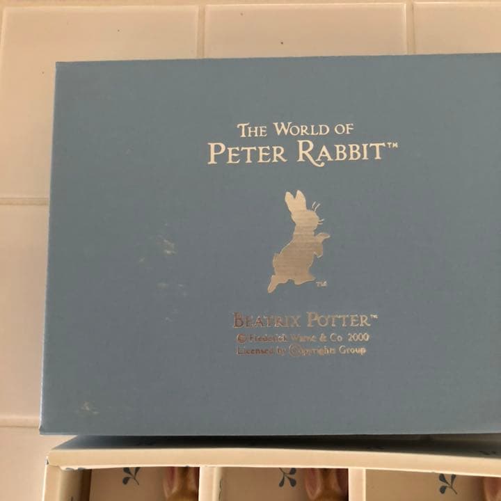 【新品】ピーターラビット　箸置き　セット