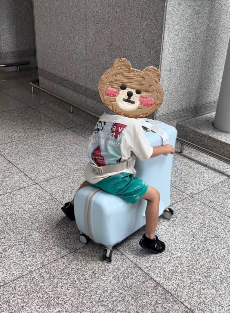 NORICCO パステルブルー　キャリーカート