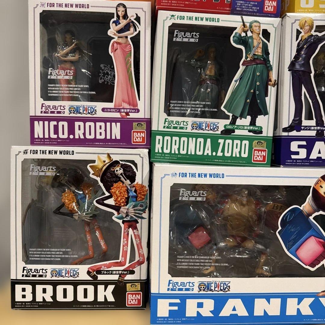 ワンピース フィギュアーツ 新世界ver.9体セット