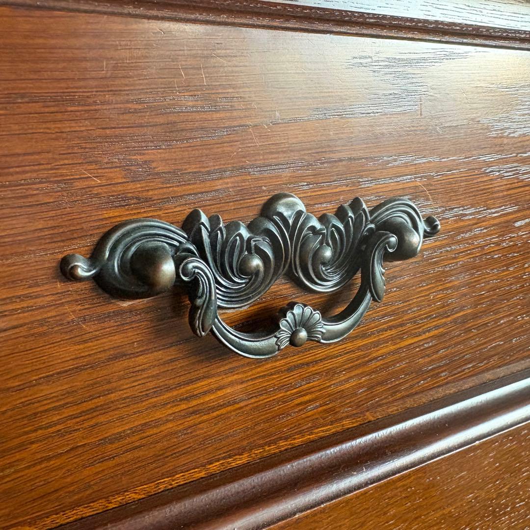 越後民芸家具　5段チェスト　6杯　民芸箪笥　クラシカル　①