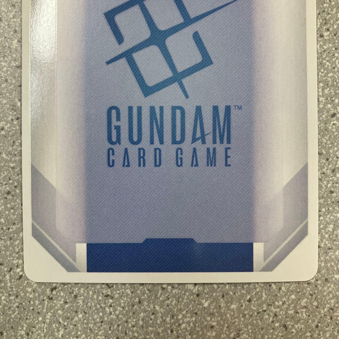 ☆ガンダムカードゲーム☆ザクⅡ☆シャア・アズナブル機☆パラレル☆未使用☆β版☆