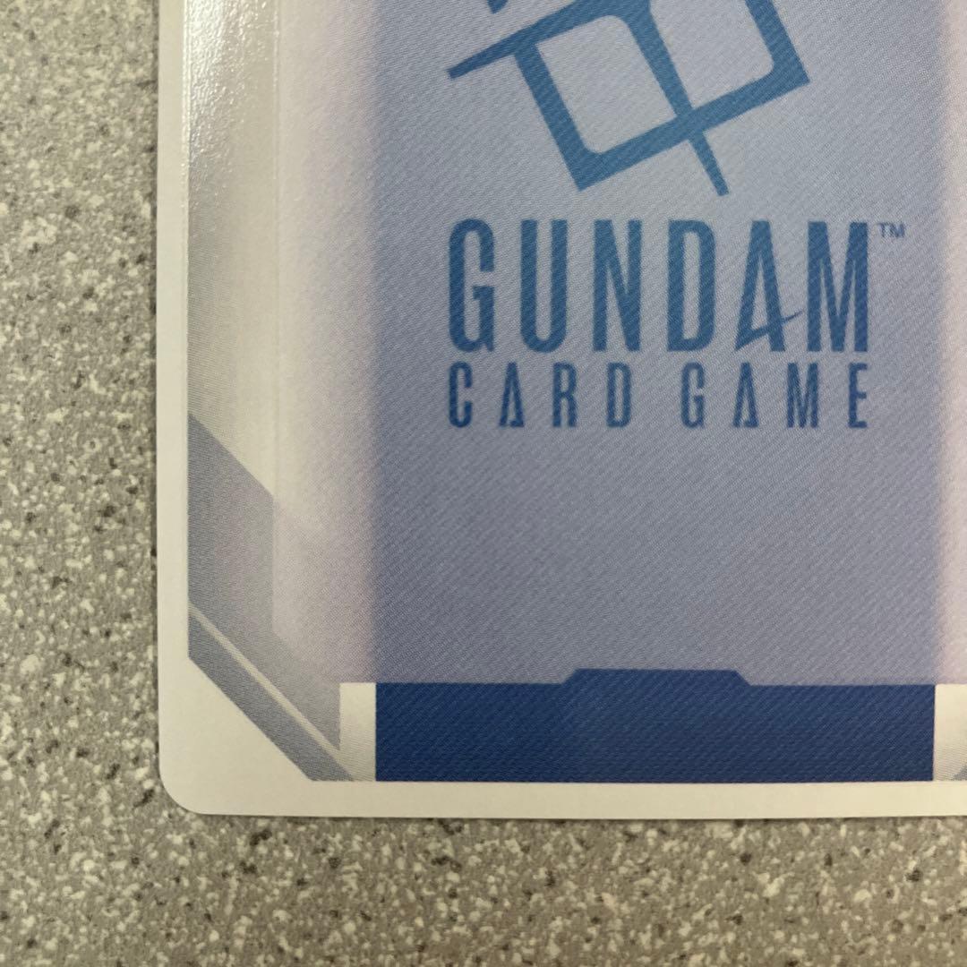 ☆ガンダムカードゲーム☆ザクⅡ☆シャア・アズナブル機☆パラレル☆未使用☆β版☆