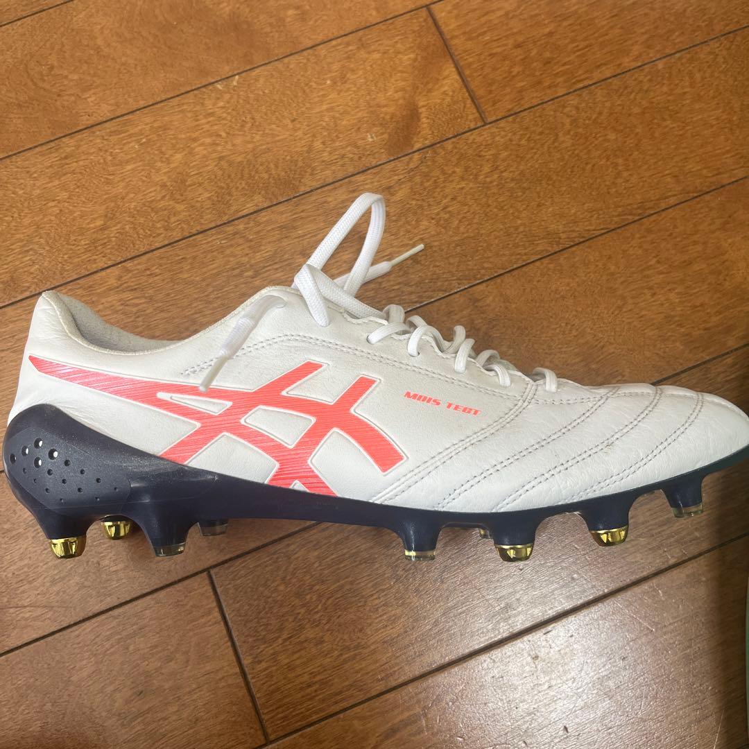 ASICS GEL-TACTIC スパイクシューズ ホワイト/オレンジ