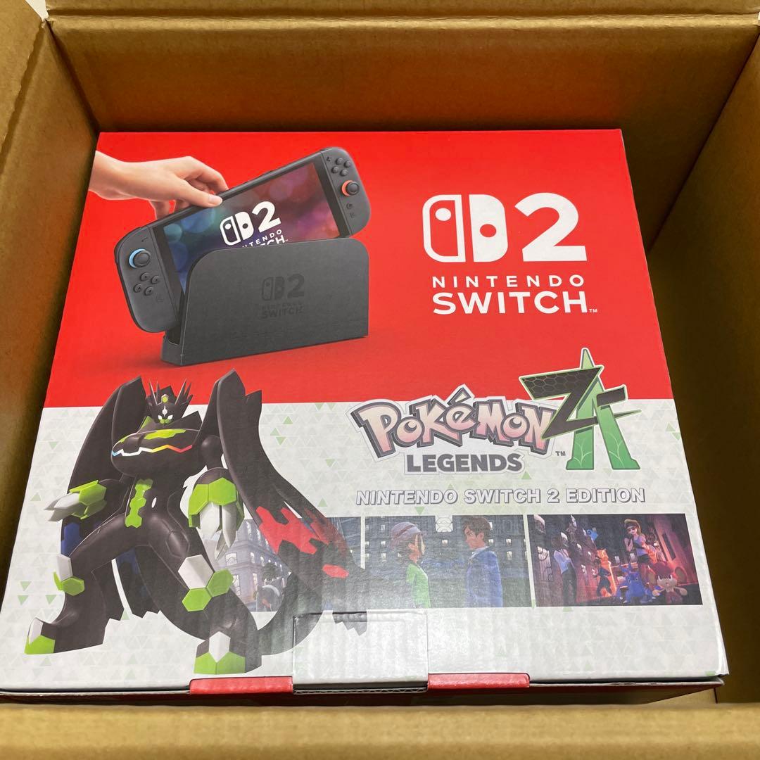 新品未開封 Nintendo Switch2 本体 Pokemon ZA同梱版
