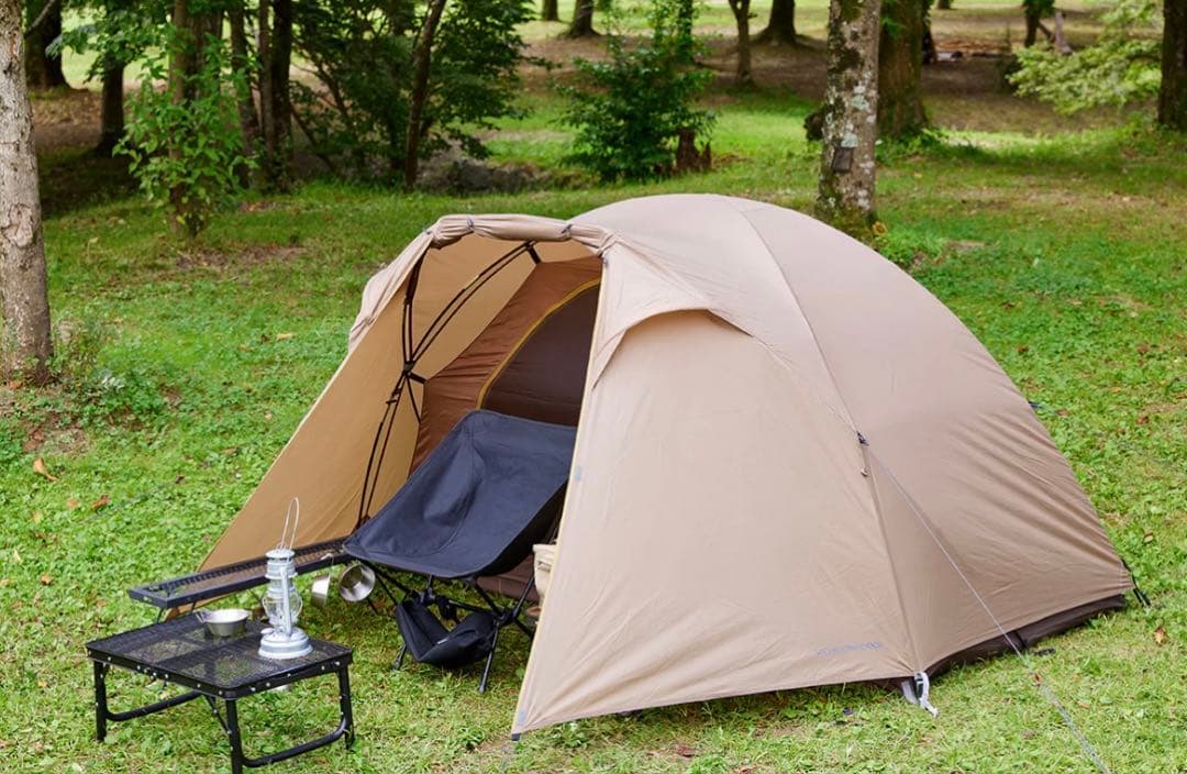 TOURING DOME CROW 専用タープ付き　ソロテント　ツーリングテント