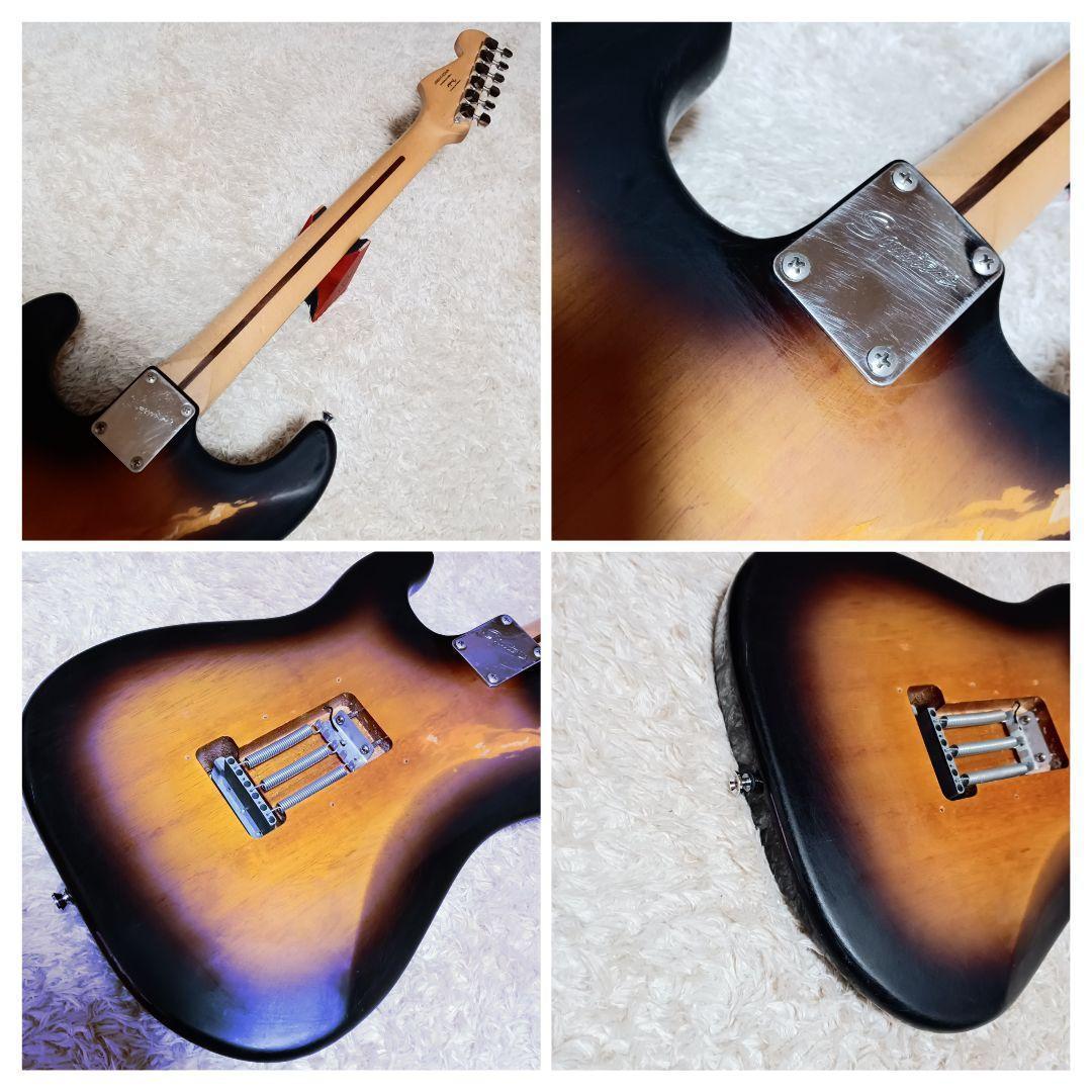 ハードレリック　スティーヴィーレイボーン風　カスタムギター　Squier　SRV