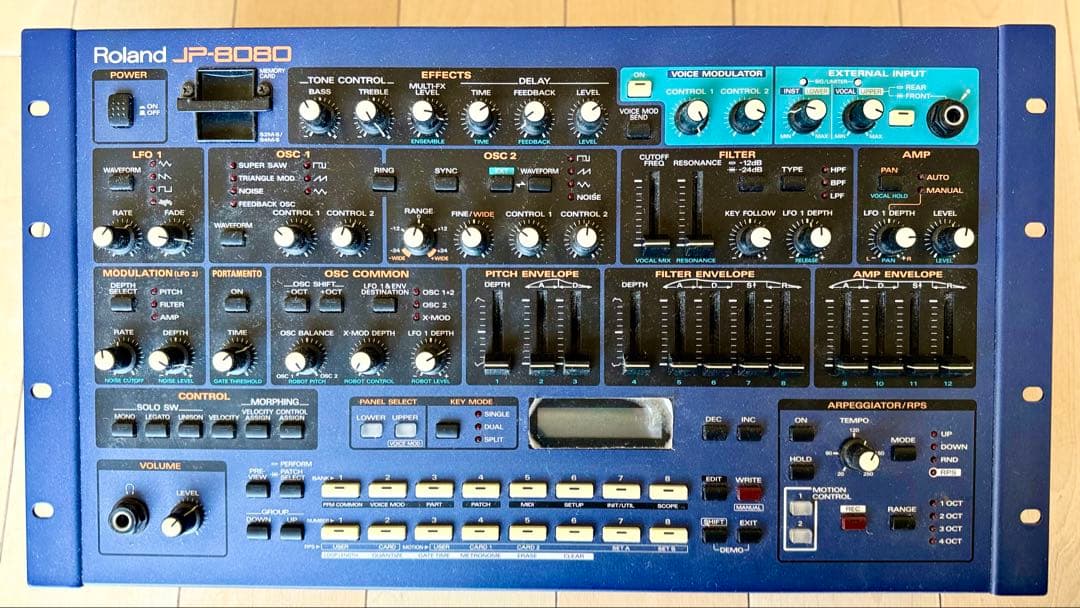 Roland JP-8080 ⭐︎バーチャルアナログシンセサイザーモジュール ⭐︎
