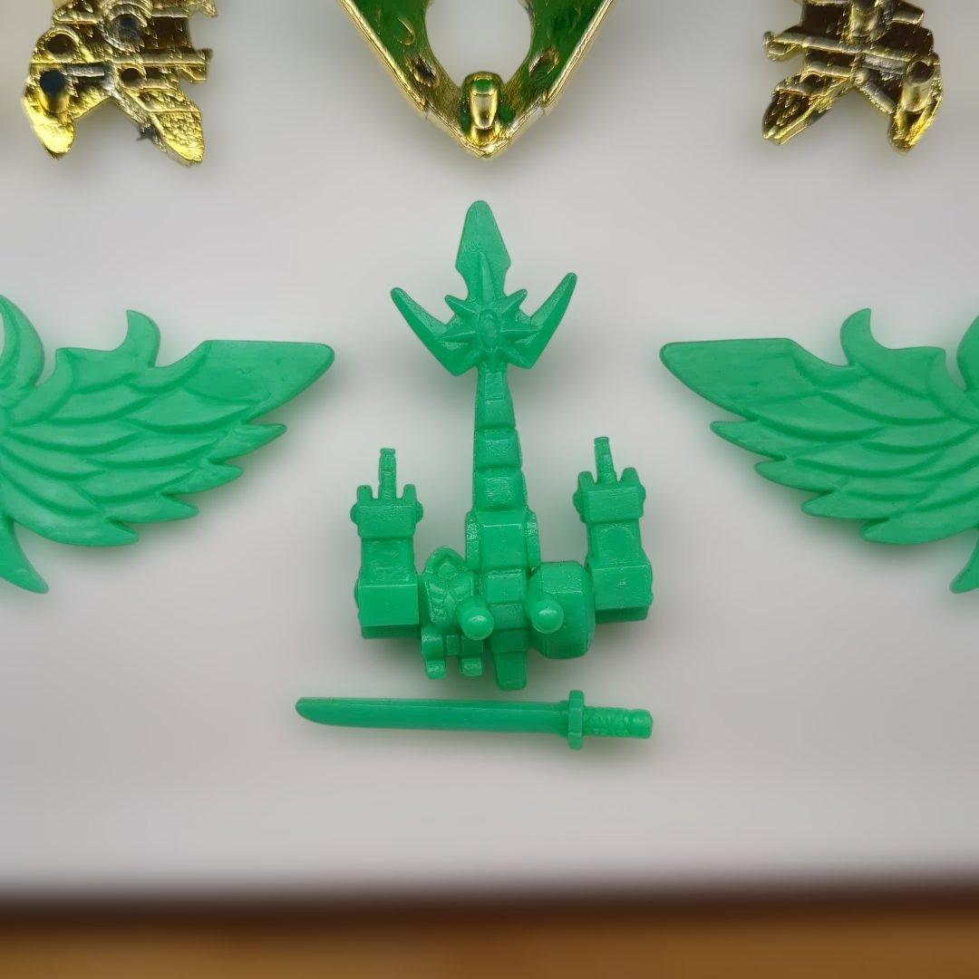 輝神大将軍　獅龍凰　ガン消し 金メッキ