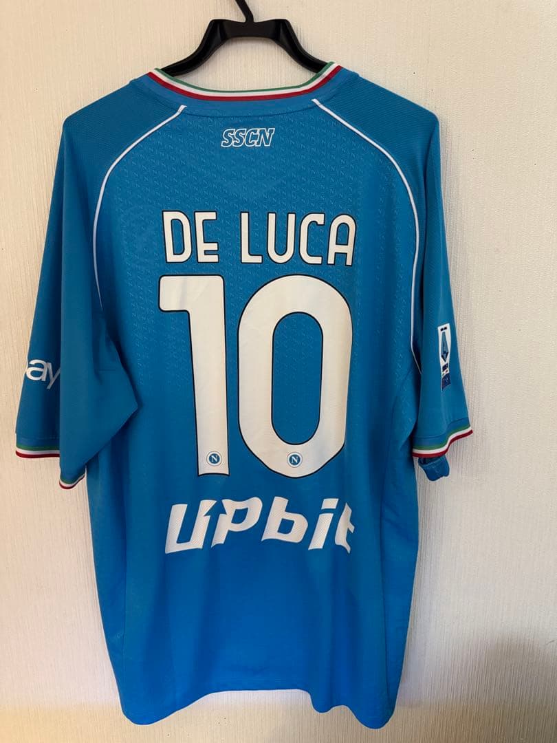 ナポリ EA7 シャツ DE LUCA 10 サッカーシャツ