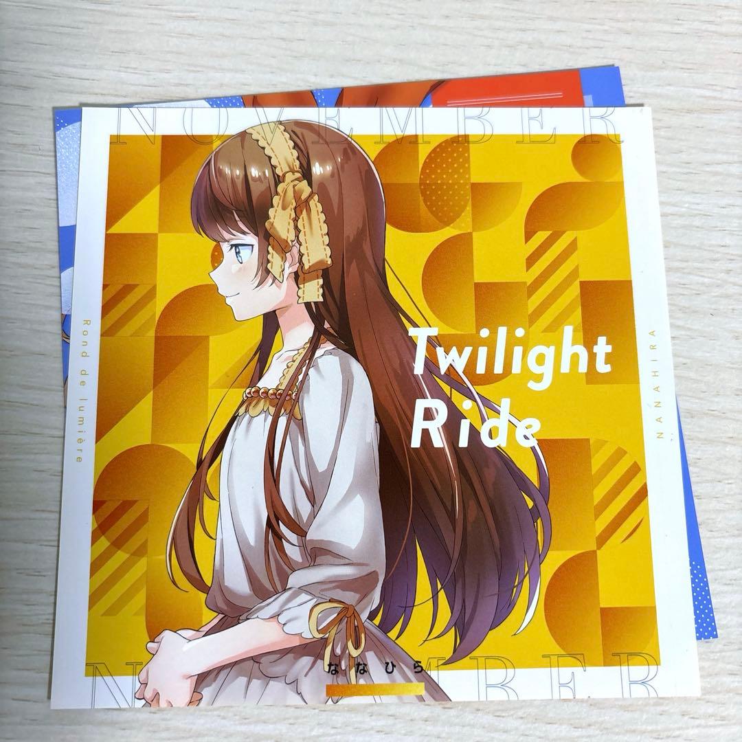 CDジャケット歌詞カード13枚 / rond de lumière / ななひら