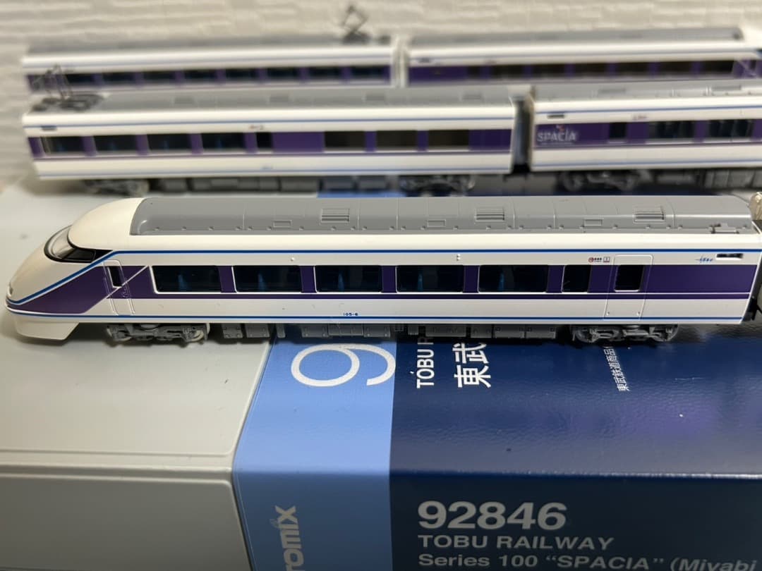 (最終価格)TOMIX東武100系スペーシア雅カラー6両セット
