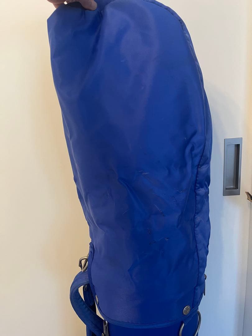 オノフ　青色 キャディバッグ ショルダーストラップ付き