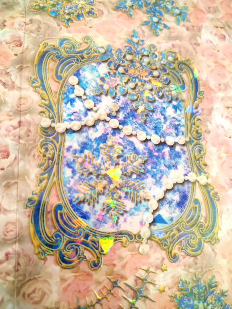 ✩完売御礼✩J745＃雪花传星(贝壳光)李富贵切り売り海外人物マステ女の子