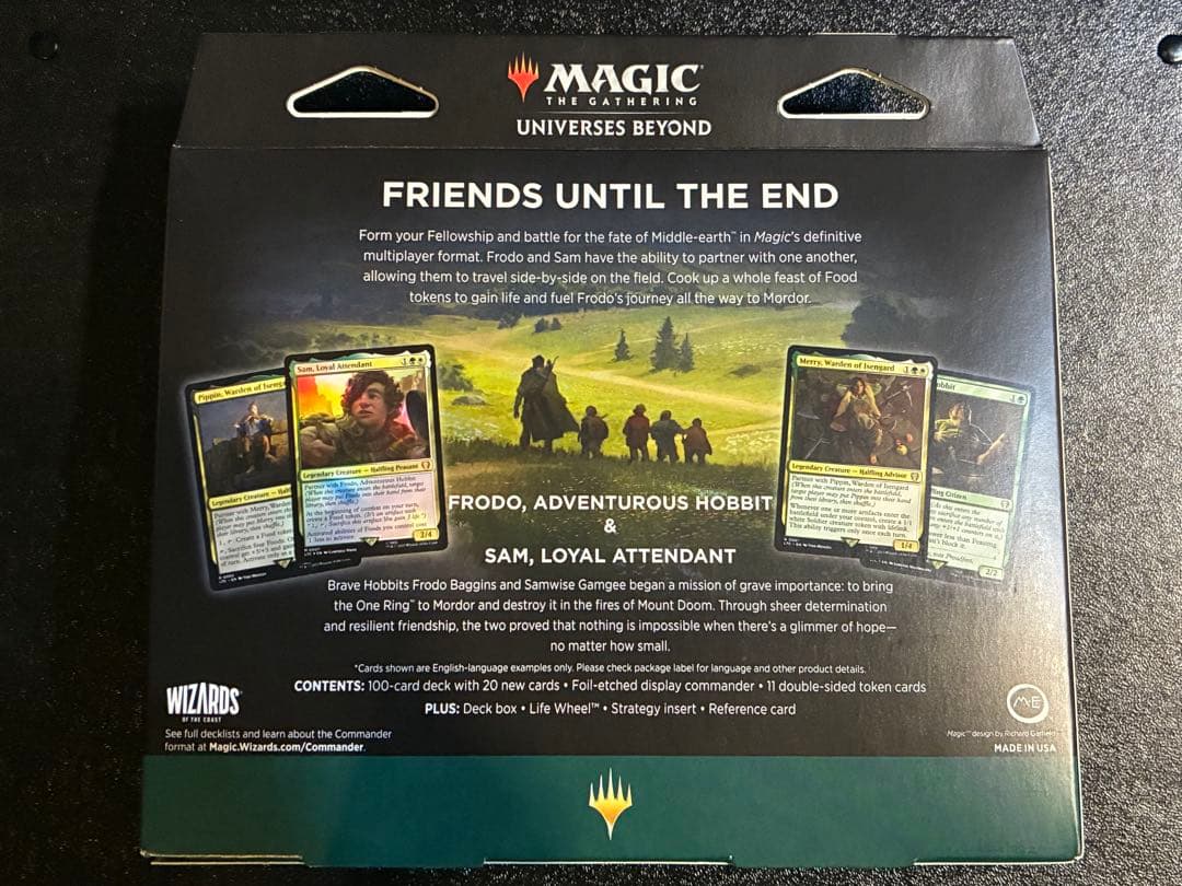 MTG 指輪物語　統率者デッキ　英語版　食べ物と仲間　新品未開封品