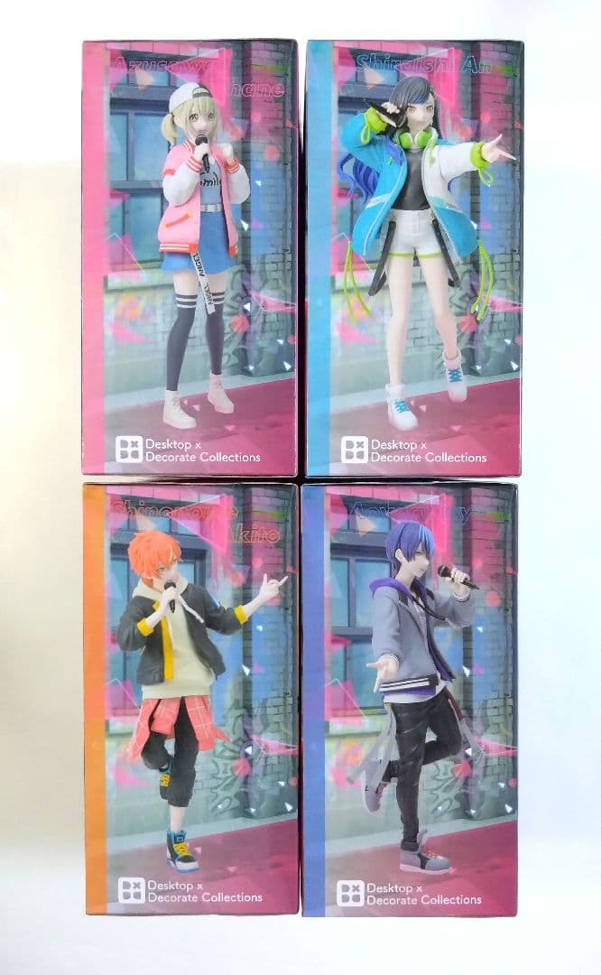 【ワンダショ】【ビビバス】Desktop　フィギュア　８種セット