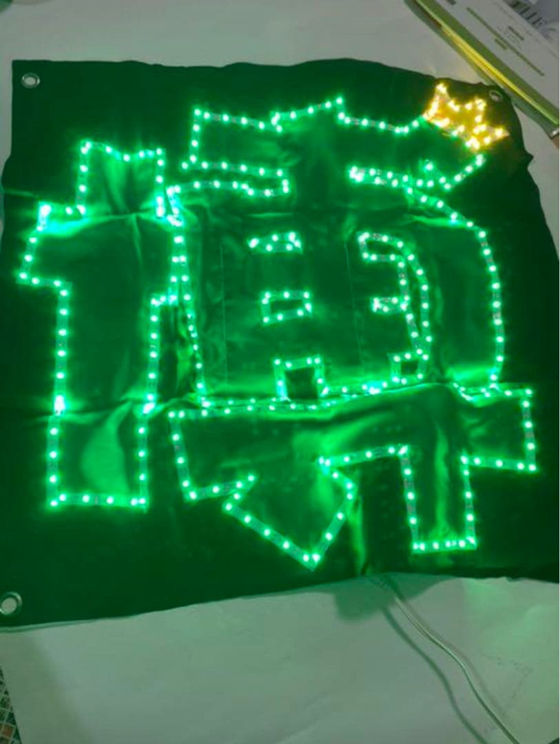陳情令　王一博　応援ツール「博」字LEDライト　50×50cm