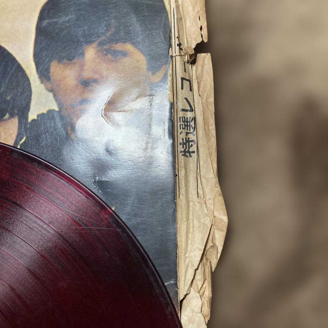 BEATLES FOR SALE 透明赤レコード