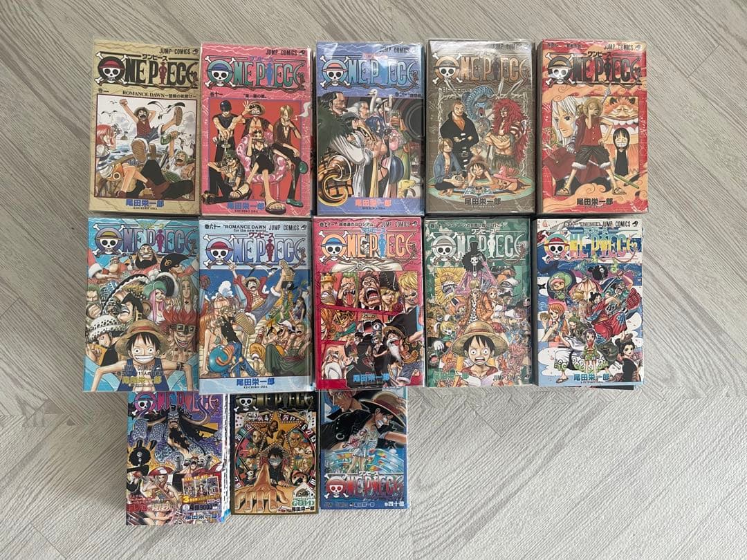 【美品】ONE PIECE 漫画・コミック 全巻セット(1〜103巻)おまけ付