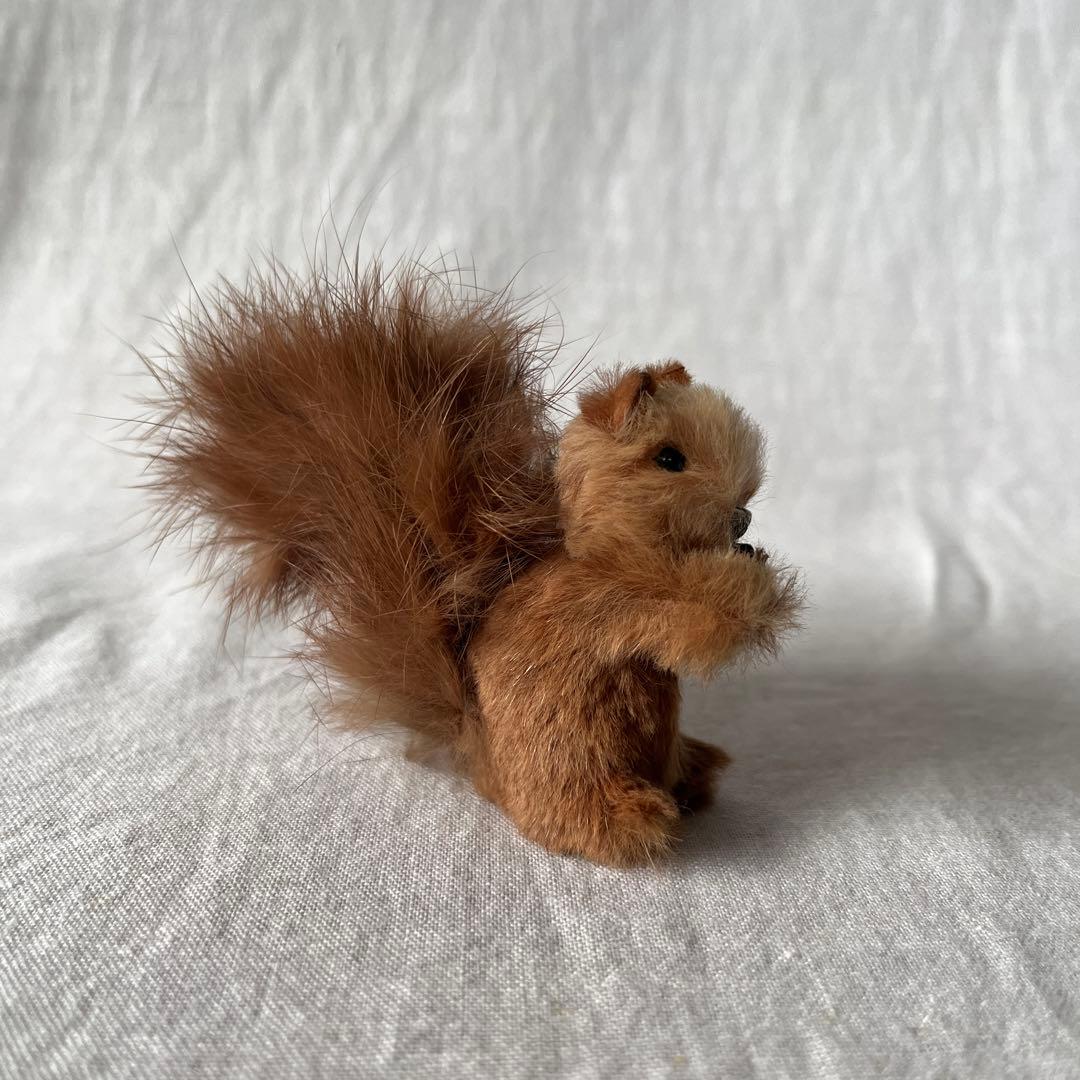 アンティーク　レア　ドイツ　りす　人形