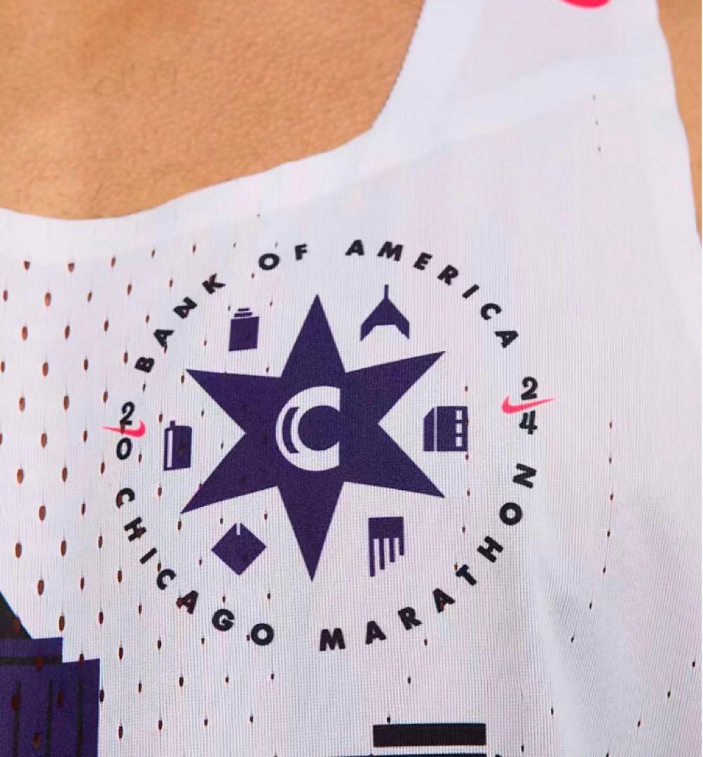 最安❗️NIKE AeroSwift エアロスイフト シングレット シカゴマラソン