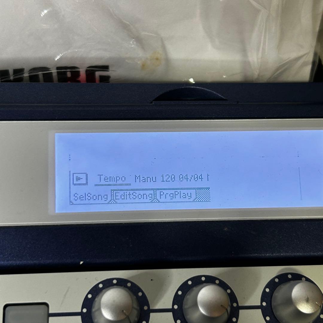 KORG D1200mkII MTR 画面不良（HDDフォーマット済）