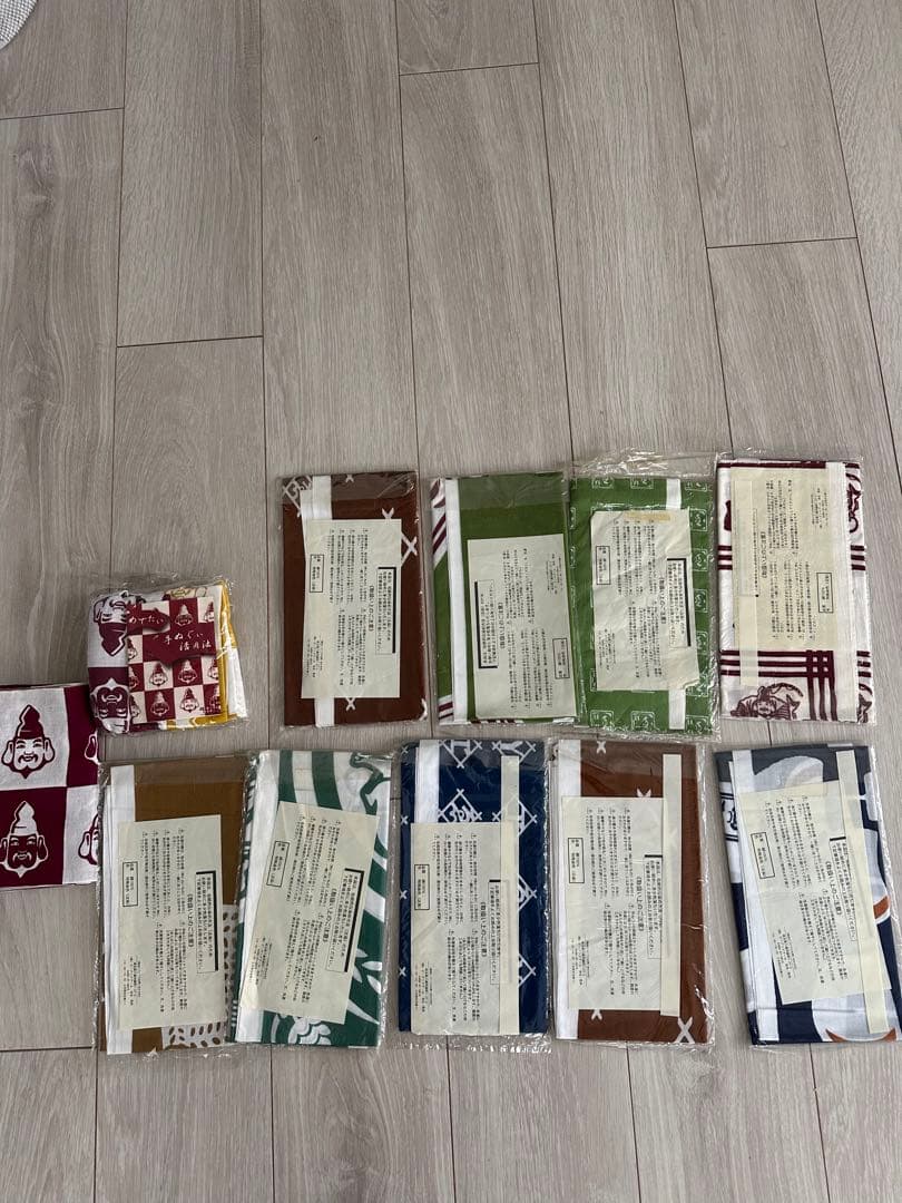 エビス　ビール懸賞品てぬぐいセット手ぬぐいヴィンテージ 恵比寿　新吉原　非売品