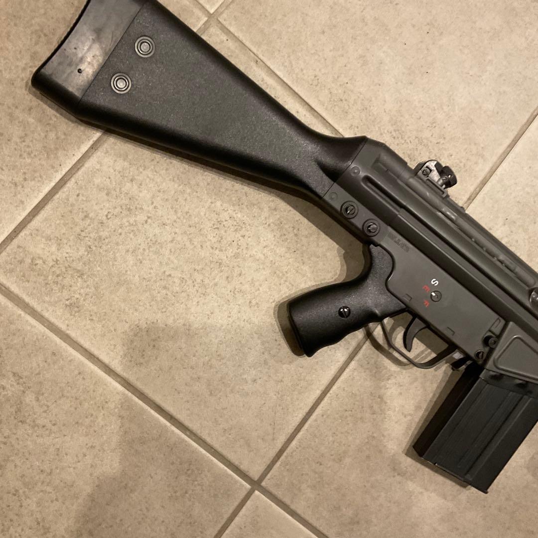 93m/s東京マルイ純正電動ガンG3SG1メンテ済＋500連マガジン良品