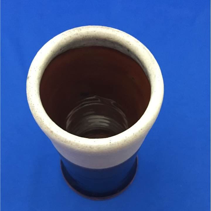 新品 未使用品 共箱あり 濱田晋作 掛合釉花生