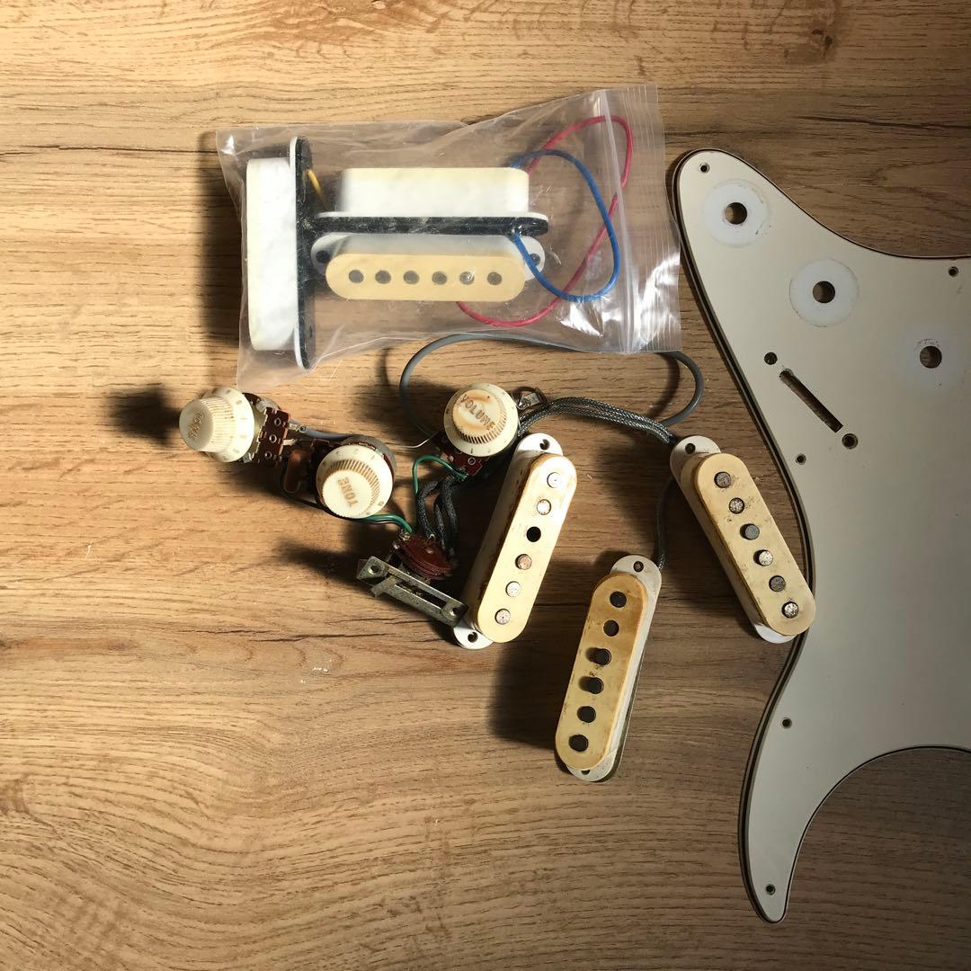 greco ストラト ブラック エレキギター その他　ジャンク　一式