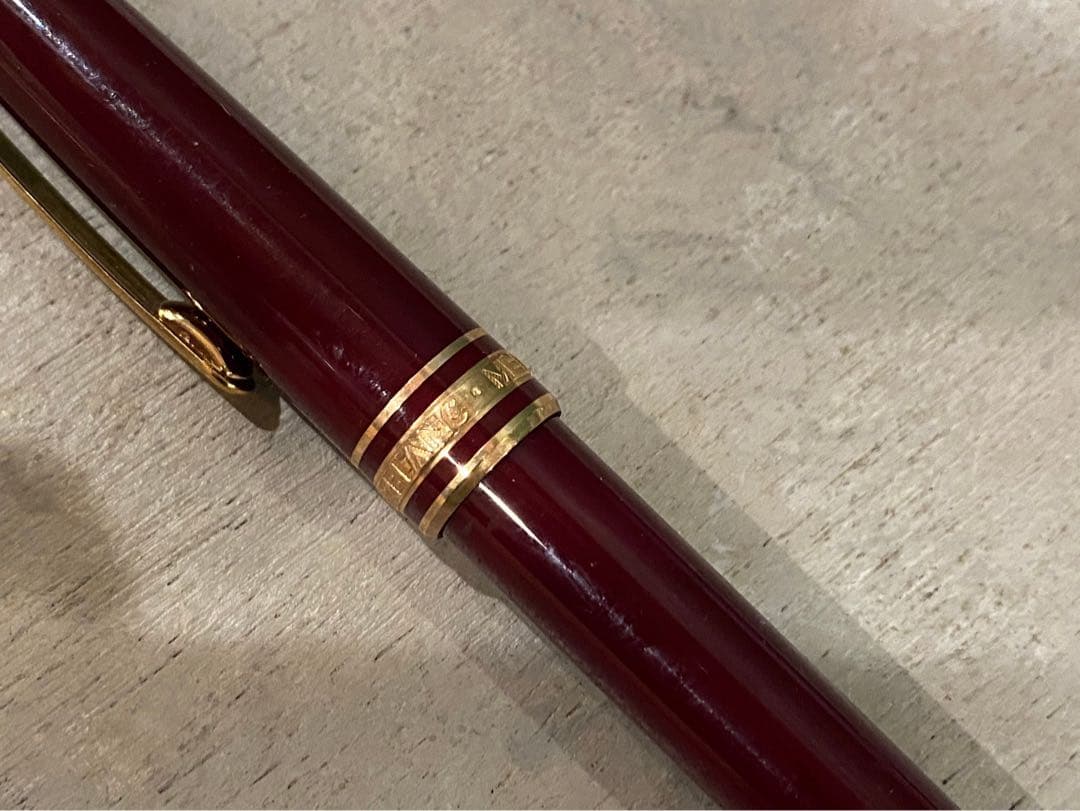 モンブラン 万年筆 マイスターシュテュック144 ボルドー 中白ルグランボルドー