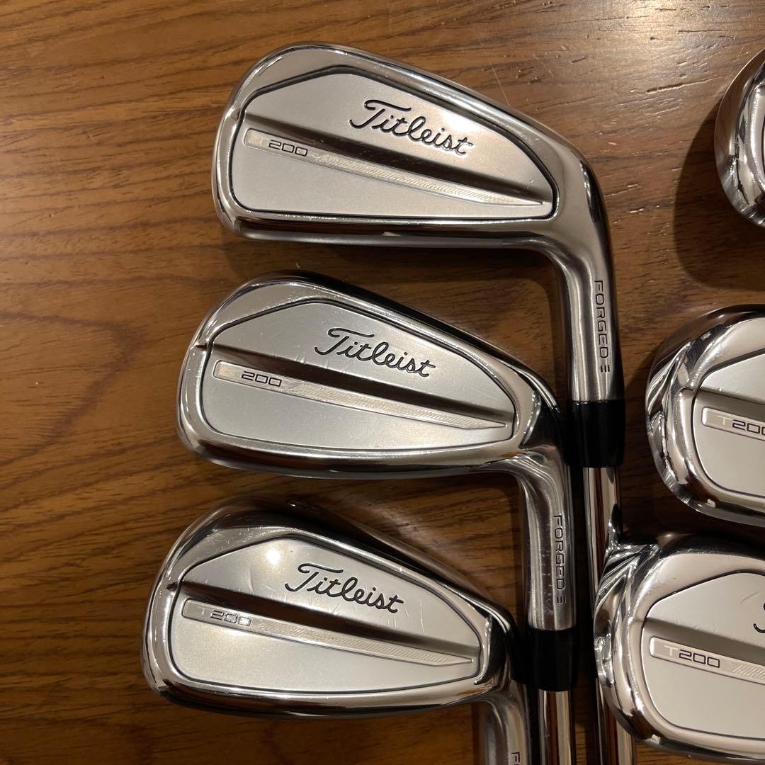 T200 2023 6I-P,48 タイトリストアイアンセット　美品