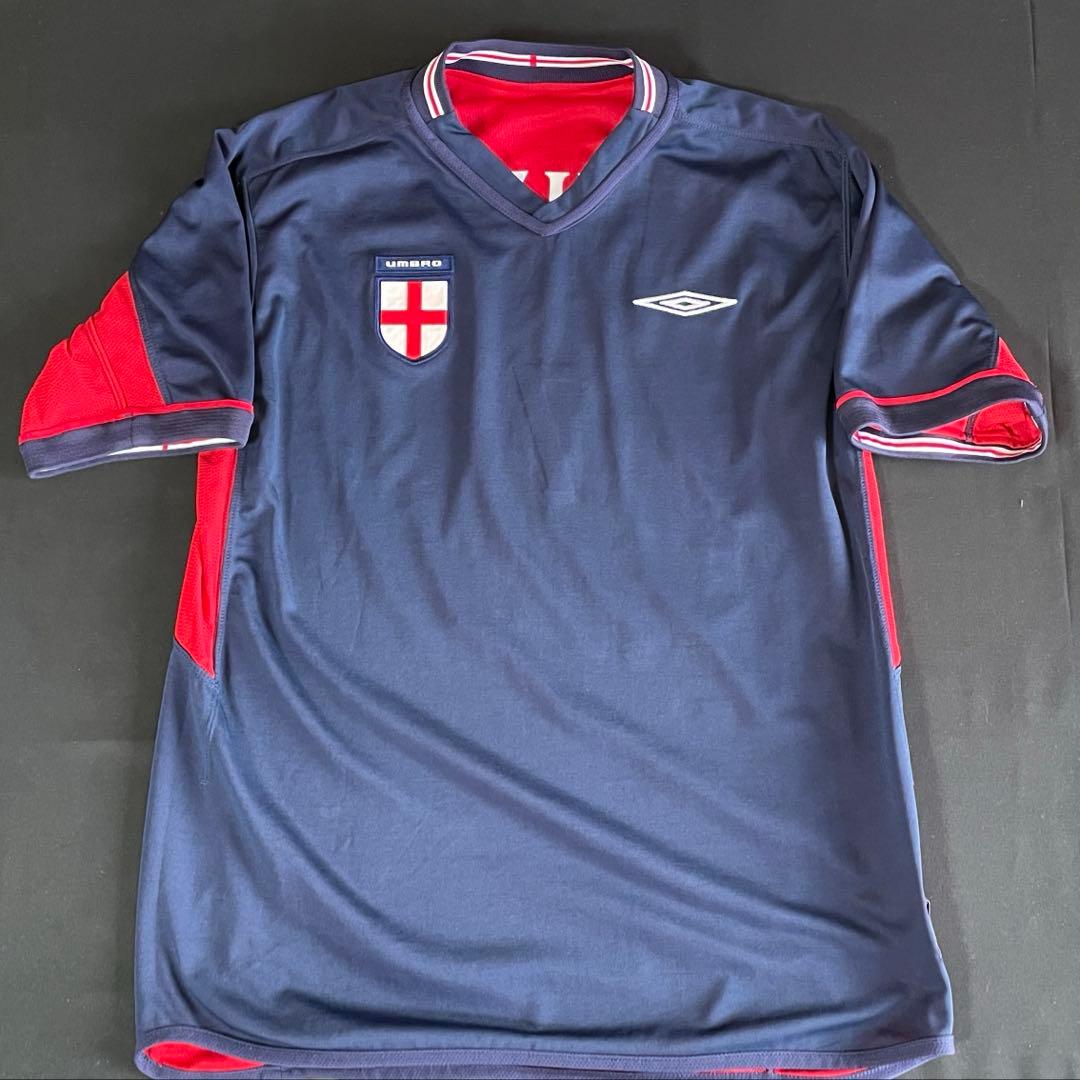 【正規品・激レア】イングランド 2002-04 UMBRO ベッカム 7