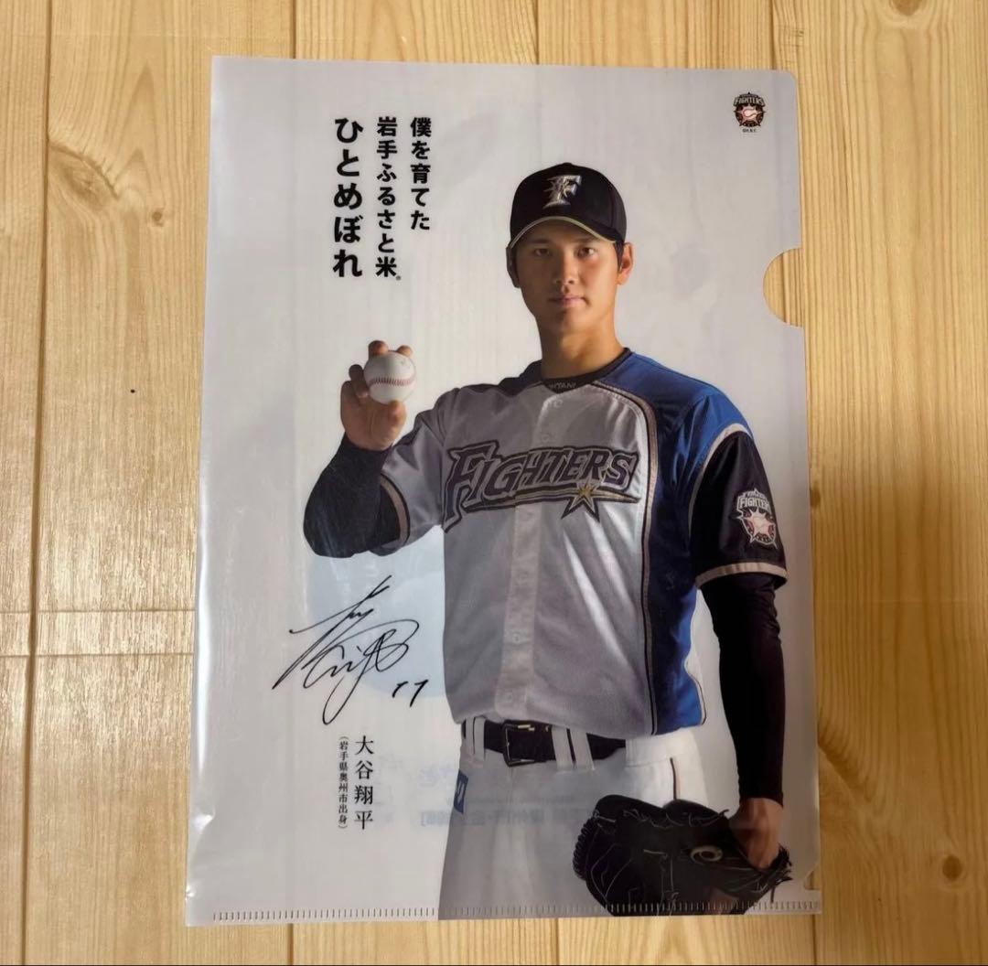 大谷翔平クリアファイル　number