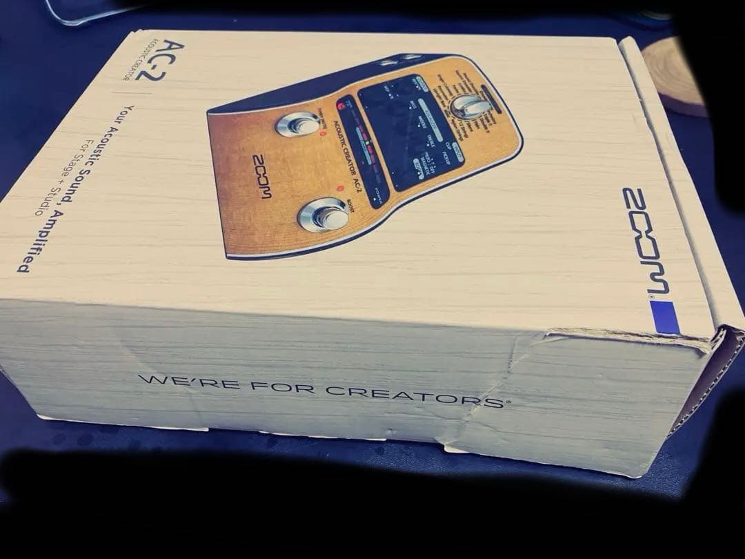 ZOOM ACOUSTIC CREATER AC-2 アコギ　エフェクター