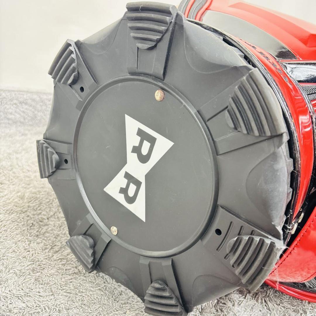 ドラゴンボール レッドリボン軍 キャディバック 赤 3点式 9.5型