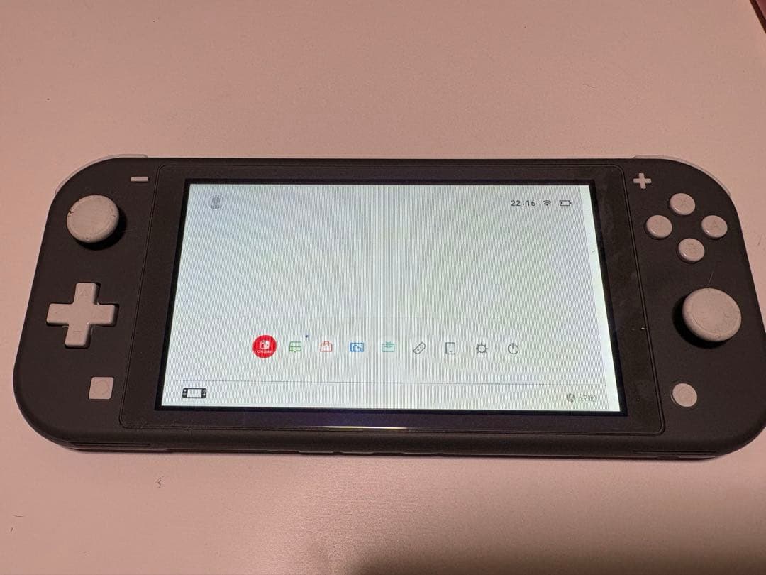 switch lite グレー