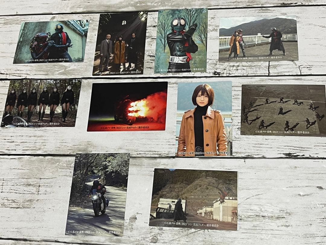 カルビーシン仮面ライダーチップス 48枚 + 1枚ラッキーガード、特典カード2枚