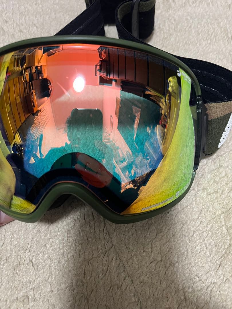 DICE BANK C-MIT LGR/RD ゴーグル　ダイス　バンク